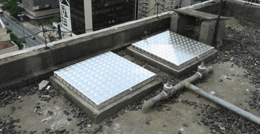 Tampa de alumínio para caixa d'água ProLíder